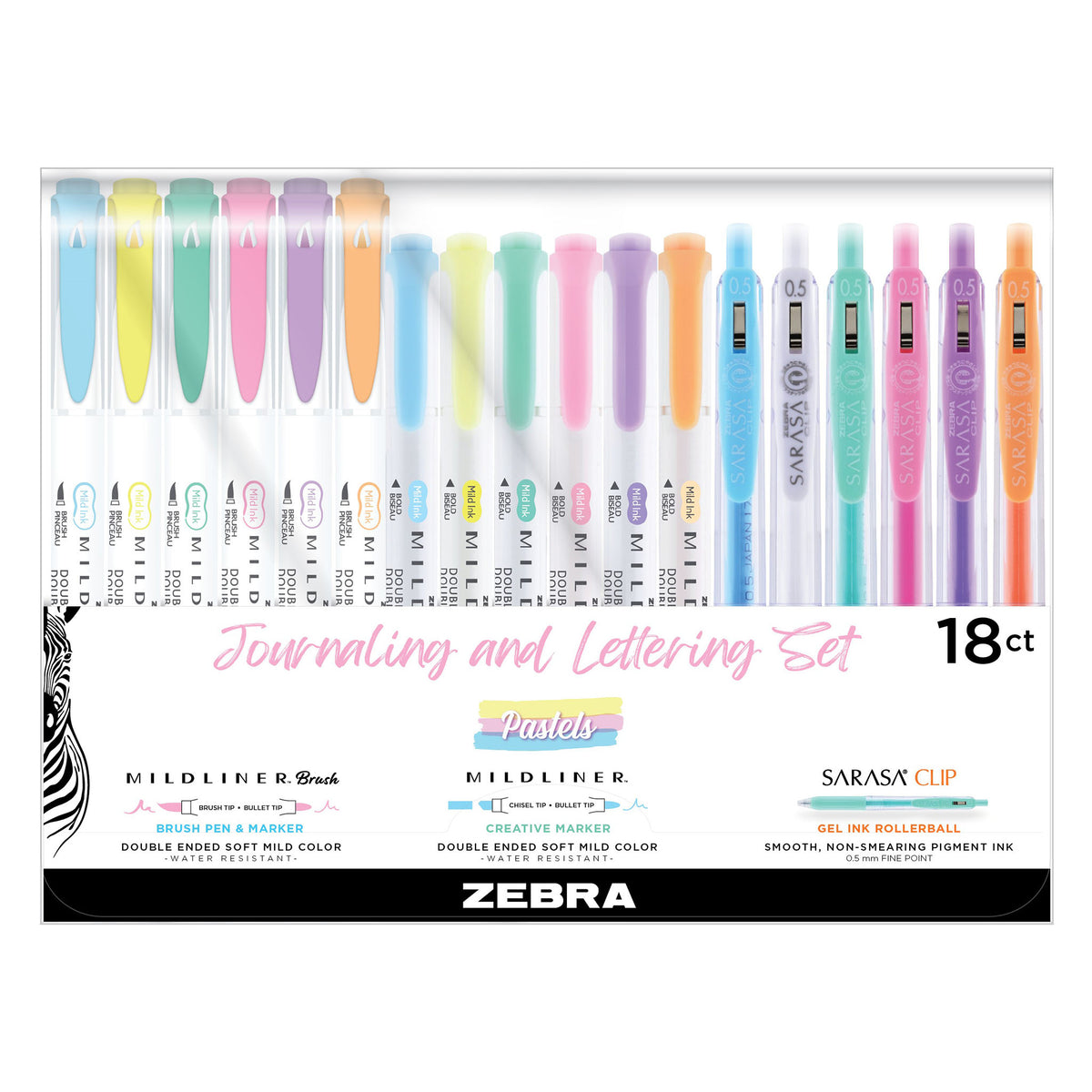 Bouncy Lettering Tutorial Using Brush Pens – Zebra Pen