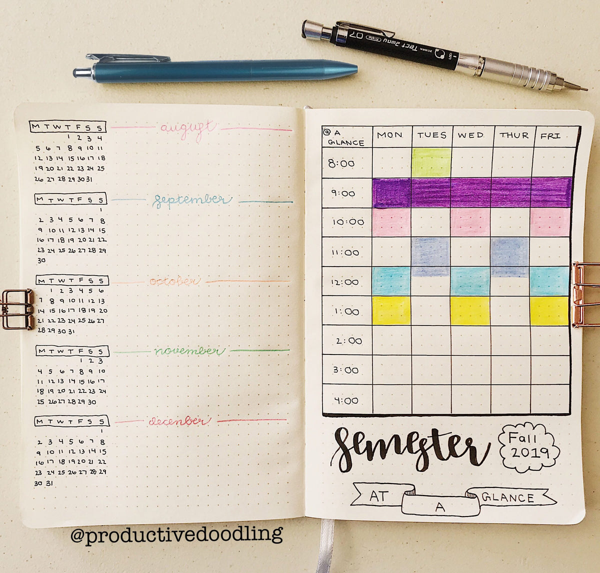 3 Back-to-School Bullet Journal Ideas for Students – Zebra Pen