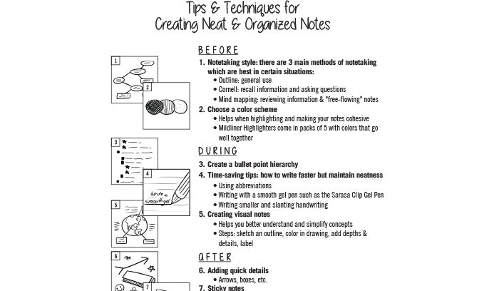 How to Create Beautiful StudyGram Notes – Zebra Pen