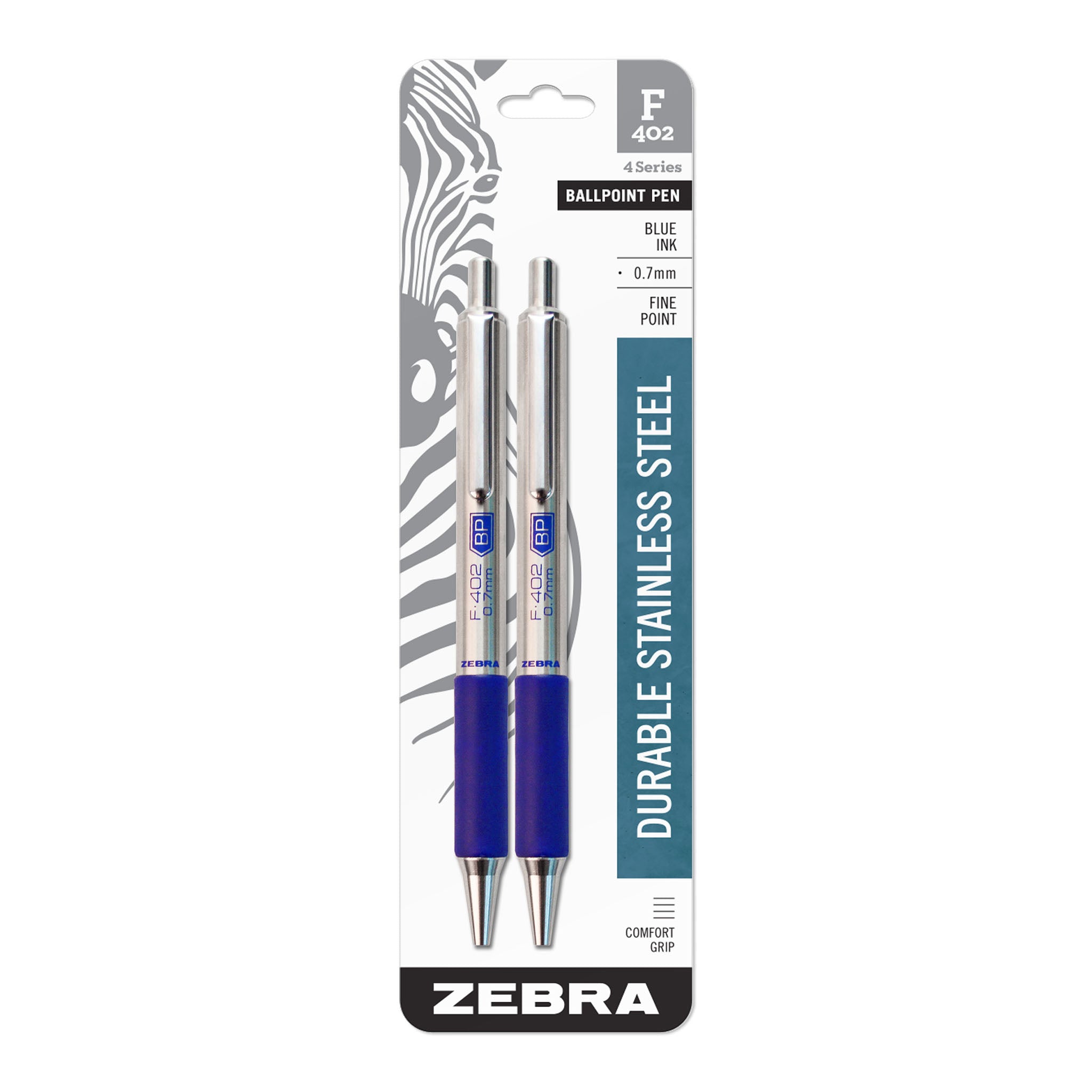 Zebra Pen F-402, Stainless Steel Pens - User Review 