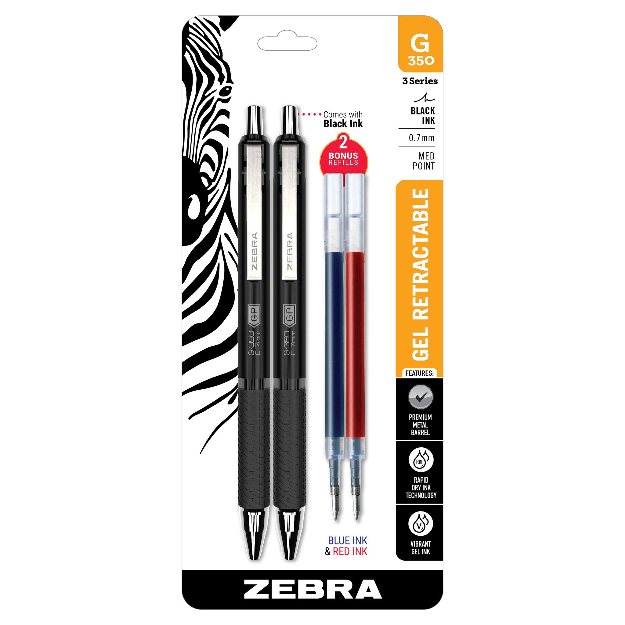 Wholesale 40 Pack Multicolor Retractable Refillable Ballpoint Pen