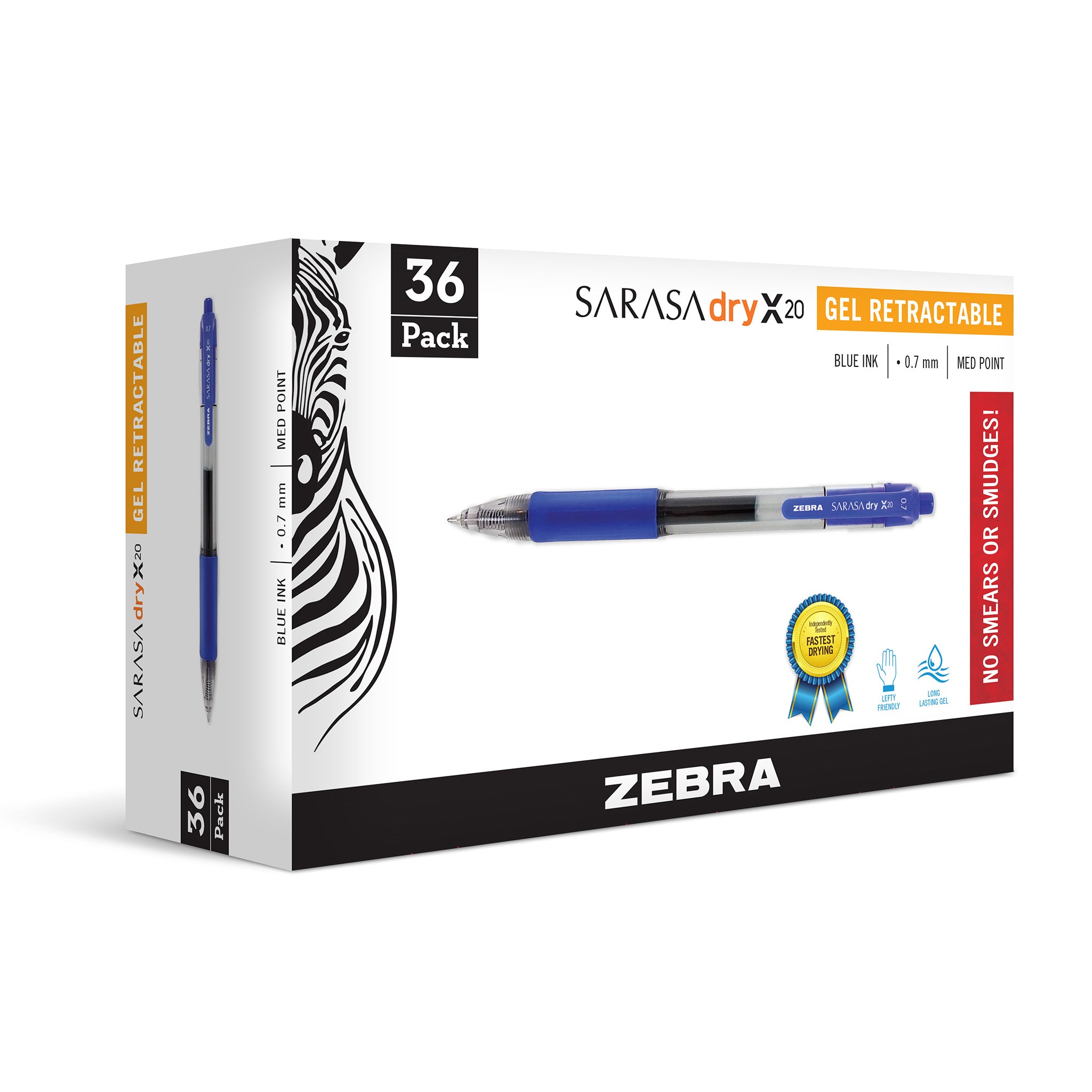 SARASA dry X1, No Smudge Gel Retractable Pen