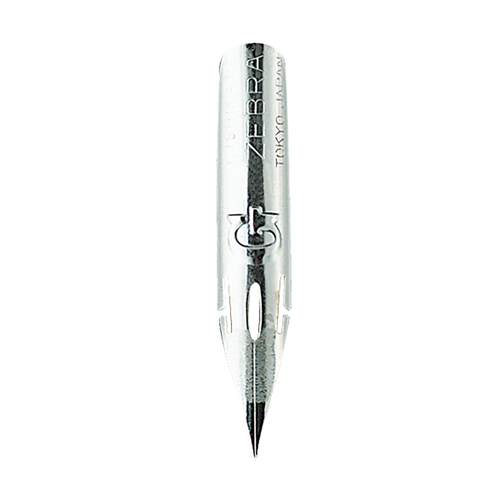  ZEBRA Comic Pen Nib- Type Professional - G Model Hard Type -  Chrome - 10 Pack (PG-8B-C-K) : Office Products